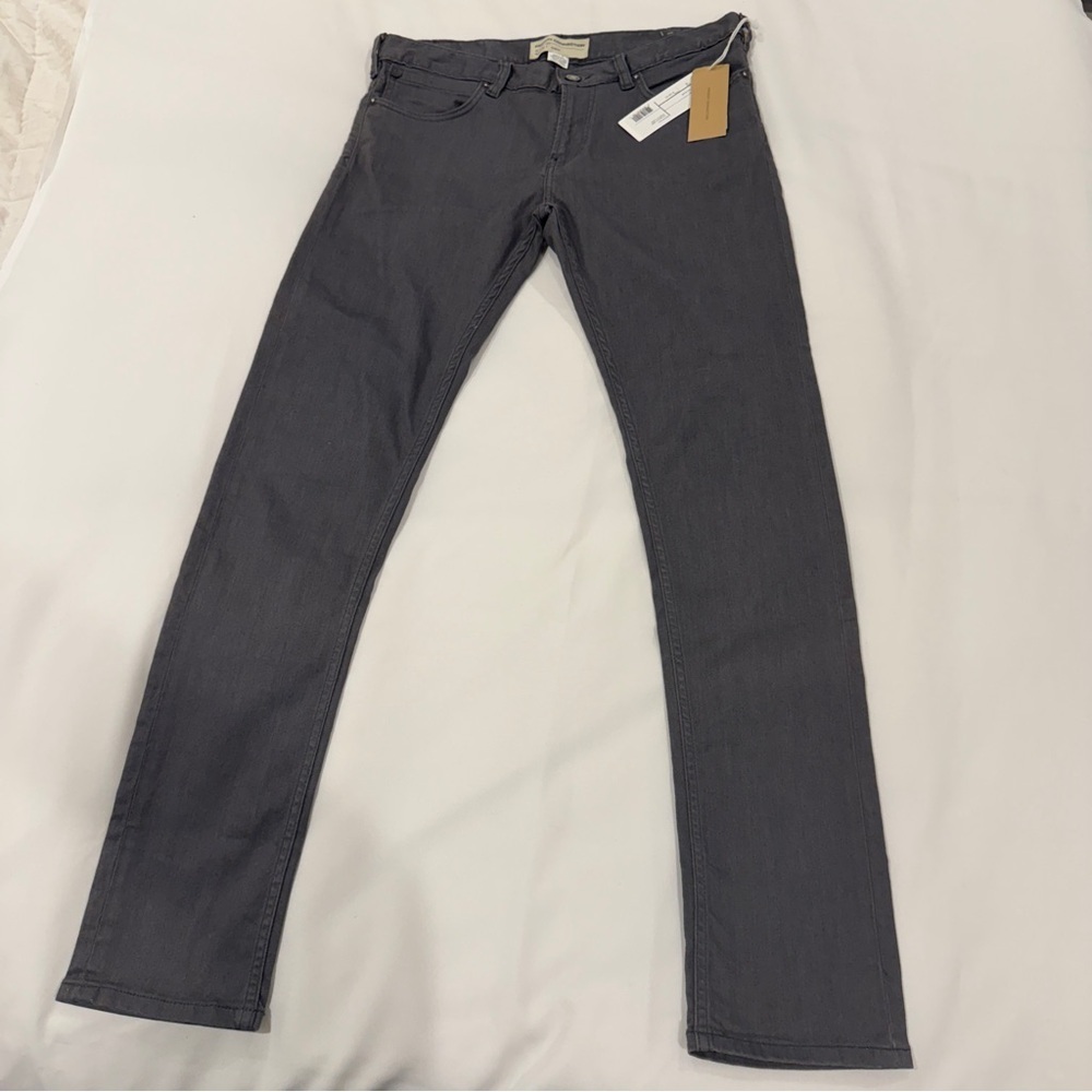 French Connection Men's Charcoal Slim Jeans Size W32/L32